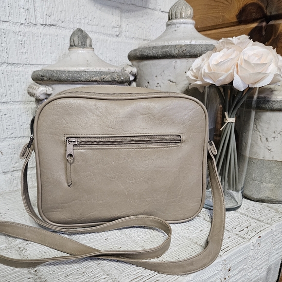 Leather Crossbody/Shoulder Bag Organizer - Picture 2 of 6